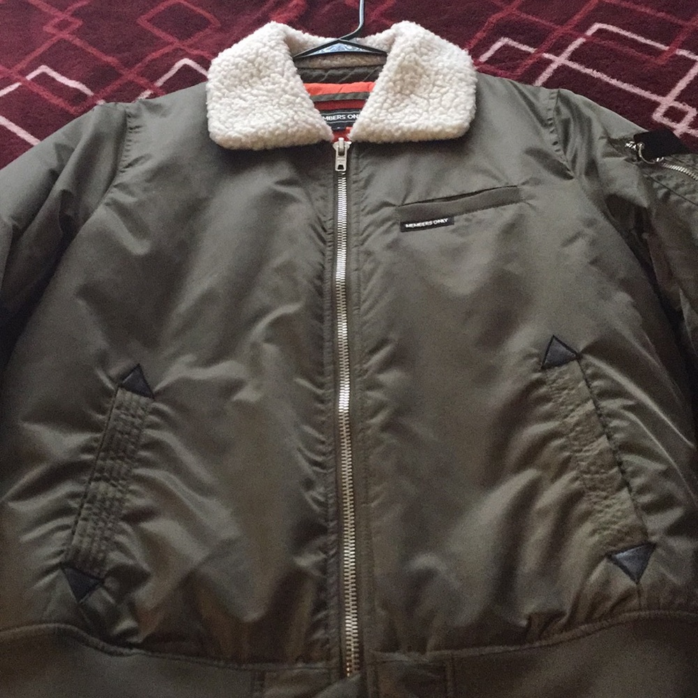 Members only bomber jacket